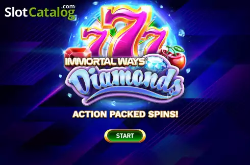 Скрин2. Immortal Ways Diamonds слот