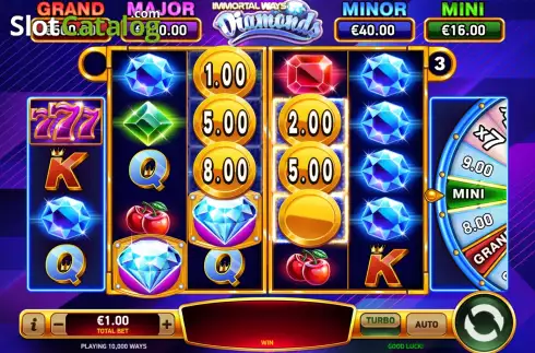Скрин7. Immortal Ways Diamonds слот