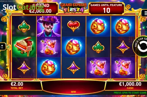 Скрин2. Grand Express Fiesta слот