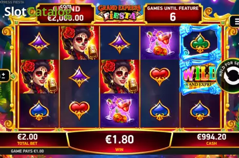 Скрин4. Grand Express Fiesta слот