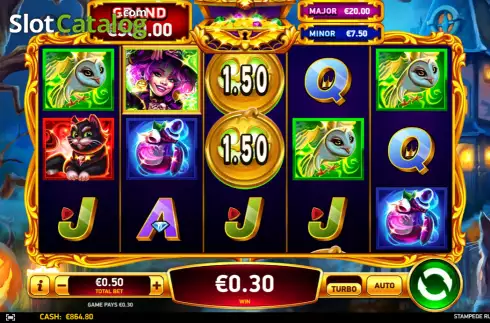 Скрин3. Stampede Rush Wicked слот