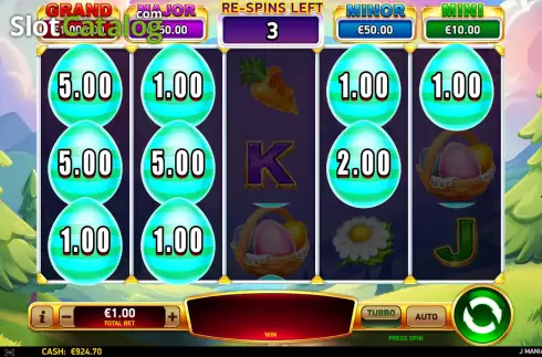 Скрин8. J Mania Golden Eggs слот