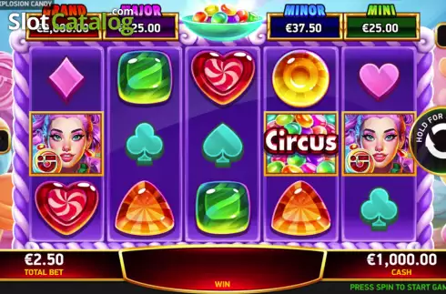 Скрин2. Diamond Explosion Candy слот