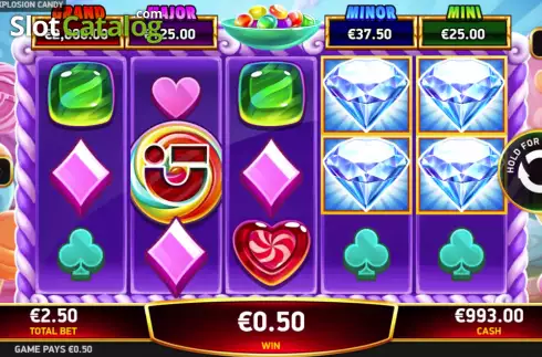 Скрин3. Diamond Explosion Candy слот