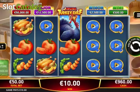 Скрин3. J Mania Turkey Chef слот