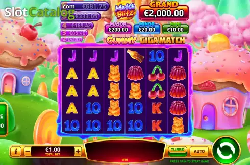 Скрин2. Gummy Giga Match слот