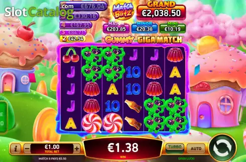 Скрин5. Gummy Giga Match слот