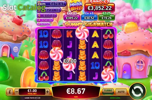 Скрин7. Gummy Giga Match слот