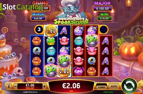 Скрин7. Immortal Ways Spooktacular слот