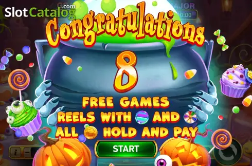 Скрин8. Immortal Ways Spooktacular слот