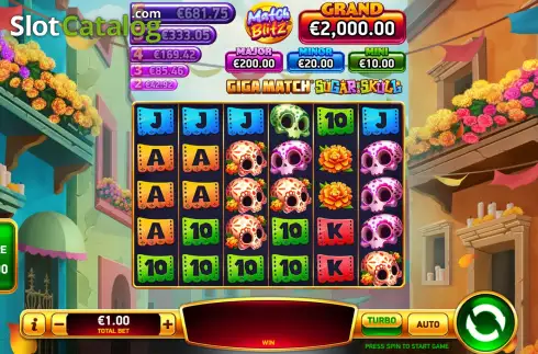 Скрин3. Giga Match Sugar Skull слот