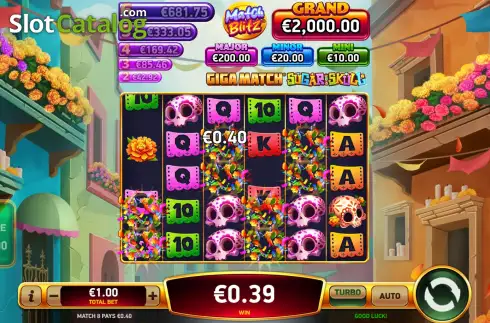 Скрин4. Giga Match Sugar Skull слот