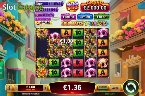 Скрин5. Giga Match Sugar Skull слот