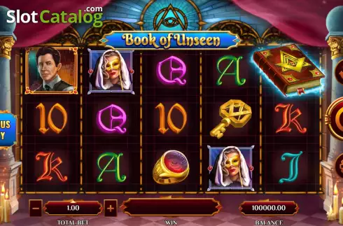 Скрин2. Book of Unseen слот