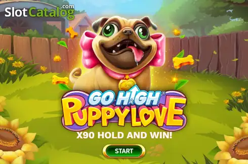 Скрин2. Go High Puppy Love слот