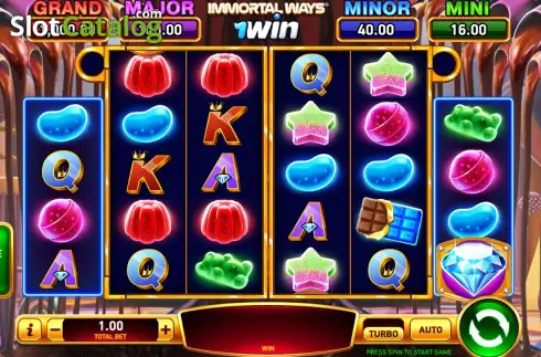 Скрин2. Immortl Ways 1Win слот