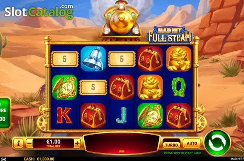 Скрин3. Mad Hit Full Steam слот