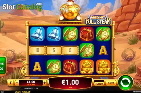 Скрин4. Mad Hit Full Steam слот