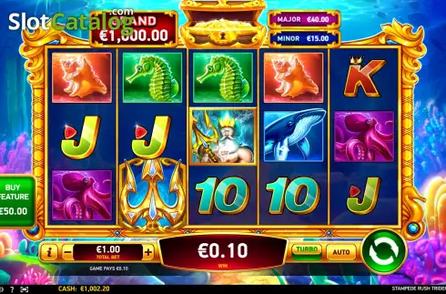 Скрин4. Stampede Rush Trident слот