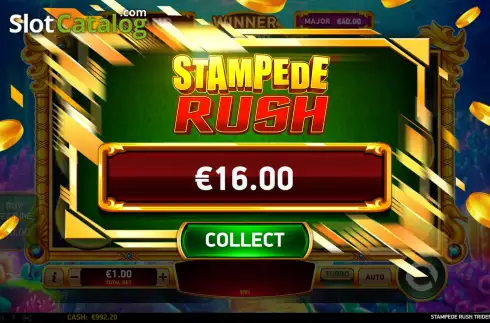 Скрин7. Stampede Rush Trident слот