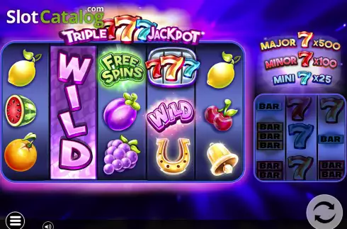 Скрин2. Triple 777 Jackpot слот
