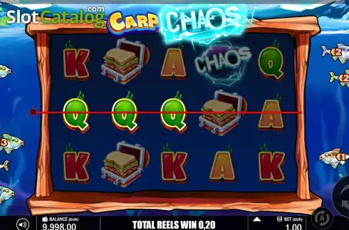 Скрин2. Carp Chaos слот