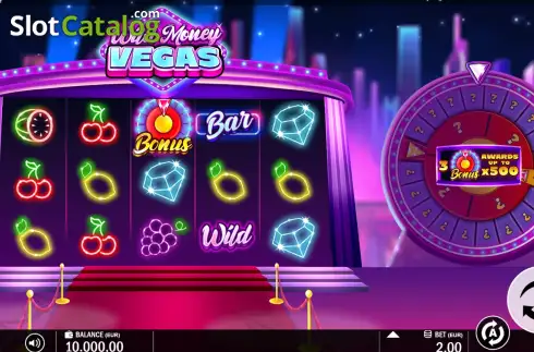 Скрин2. Wild Money Vegas слот