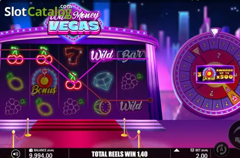 Скрин3. Wild Money Vegas слот