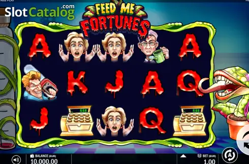 Скрин2. Feed Me Fortunes слот