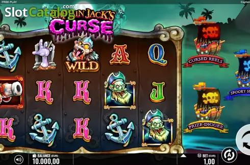 Скрин2. Captain Jack's Curse слот