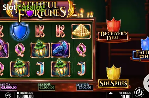 Скрин2. Faithful Fortunes слот