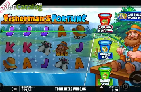 Скрин3. Fisherman's Fortune слот