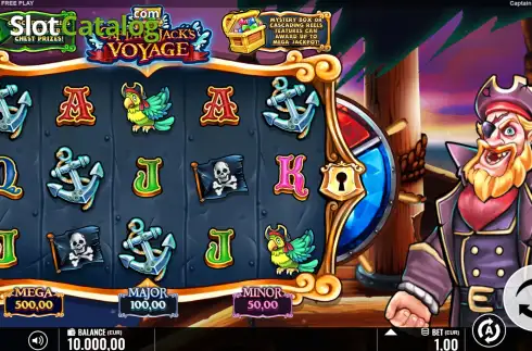 Скрин2. Captain Jack's Voyage слот