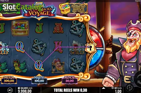 Скрин3. Captain Jack's Voyage слот