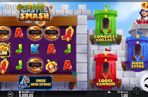 Скрин3. Castle Smash слот