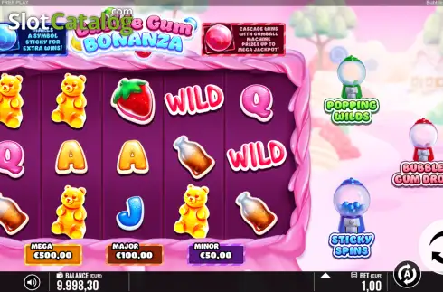 Скрин2. Bubble Gum Bonanza слот