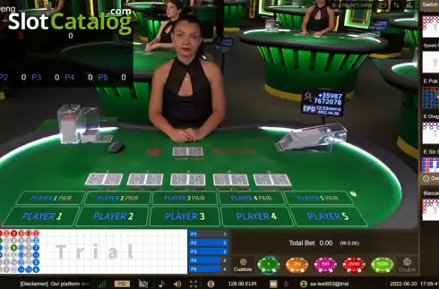 Скрин2. Pok Deng (SA Gaming) слот