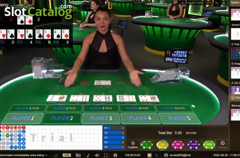 Скрин3. Pok Deng (SA Gaming) слот
