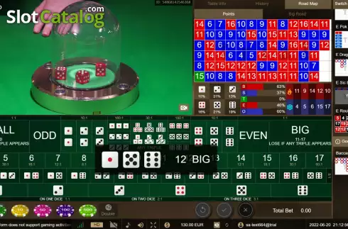 Скрин5. Sic Bo (SA Gaming) слот