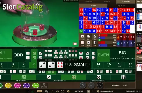 Скрин6. Sic Bo (SA Gaming) слот