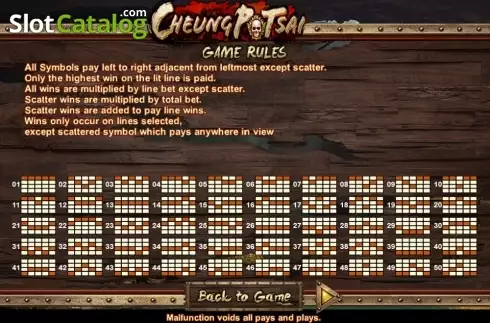 Скрин8. Cheung Po Tsai слот