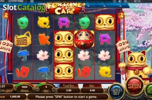 Скрин2. Fortune Cat (SimplePlay) слот