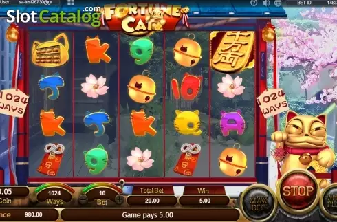 Скрин3. Fortune Cat (SimplePlay) слот