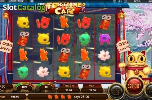 Скрин4. Fortune Cat (SimplePlay) слот