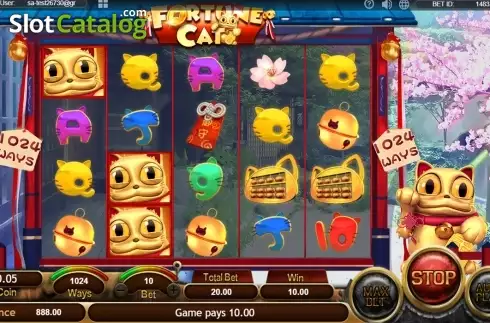 Скрин6. Fortune Cat (SimplePlay) слот