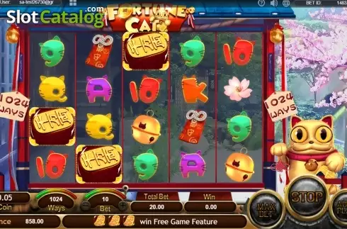Скрин7. Fortune Cat (SimplePlay) слот