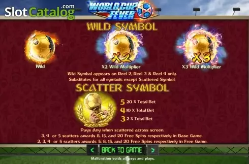 Скрин8. World Cup Fever слот