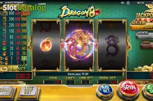 Скрин5. Dragon 8 (SimplePlay) слот