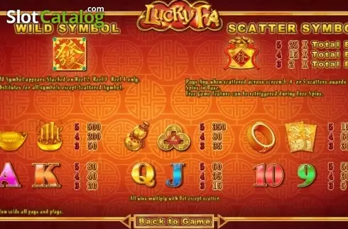 Скрин4. Lucky Fa слот