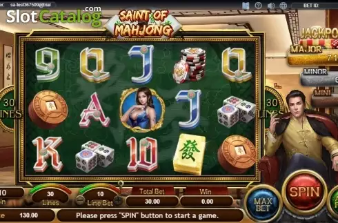 Скрин2. Saint of Mahjong слот